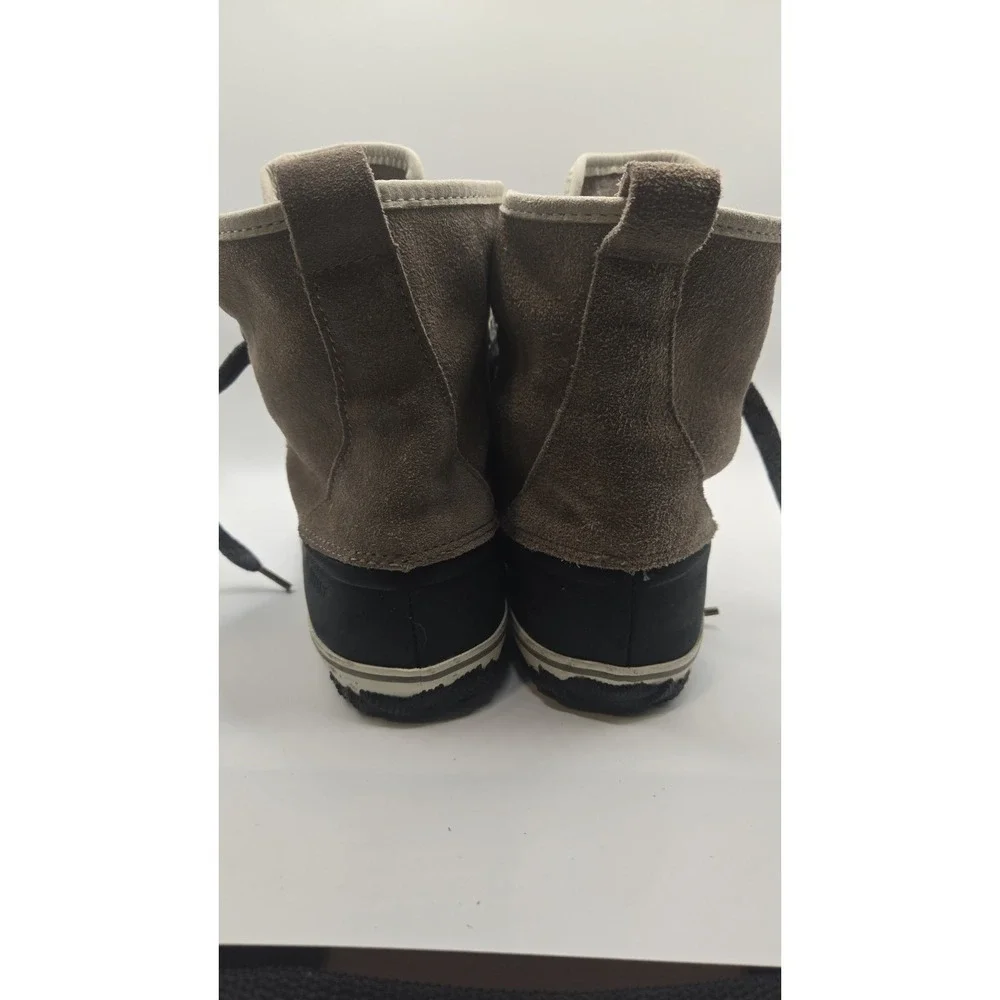 Sperry Women's Duck Boots STS83907 Size 6 Suede Rubber Winter Snow Rain Boot
